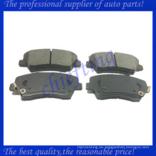 D1543 D1595 D1667 58101-3XA00 58101-2VA60 58101-A6A02 58101-2VA50 pastillas de freno del coche para hyundai elantra pastillas de freno